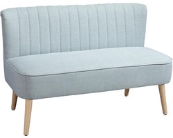 Lichte 2-zitsbank van stof met comfortabele zitplek