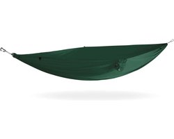 Lichte en Stevige Eenpersoons Hangmat van 100% Gerecycled Waterafstotend Materiaal