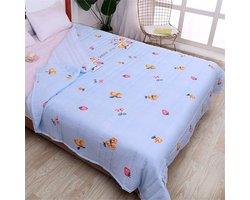 Lichte, Omkeerbare Bedsprei/Quilt - 140x200 cm - Zacht en Decoratief voor Eenpersoons Bed