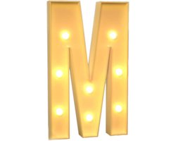 Lichtgevend Alfabet - Letterlamp Decoratie - Feest Versieren - Vrij Maatwerk - 100 cm - Warm Wit