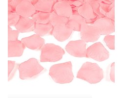 Lichtroze Rozenblaadjes 500st