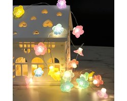 Lichtslinger kinderkamer - Sfeerverlichting kinderkamer - Decoratie - LED lichtslinger - Slaapkamer - Kinderkamer verlichting - Nachtlampje - Feestverlichting - Baby kamer - Meisje jongen