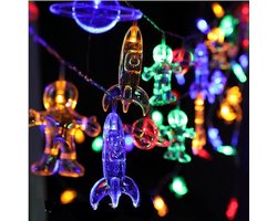 Lichtslinger kinderkamer - Sfeerverlichting kinderkamer - Decoratie - LED lichtslinger - Slaapkamer - Kinderkamer verlichting - Nachtlampje - Feestverlichting - Baby kamer - Meisje jongen