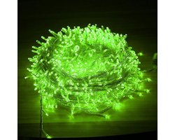 Lichtsnoer 100 LED Groen • LED • 10 Meter • Sfeerverlichting • Kerstlampje • Kerstverlichting • Kerstlampjes • Kerst LED • Kerst • Strip Kerst 20 LED's • Kerst