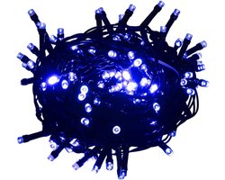 Lichtsnoer 400 LED's Blauw 40 Meter met 8 Lichteffecten voor Binnen en Buiten
