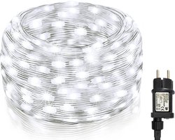Lichtsnoer Kerstverlichting - 20 Meter - Koel Wit - Voor Buiten