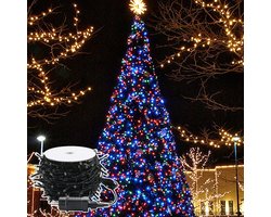 Lichtsnoer LED Fairy Lights 80 m - Kleurrijk - met Stekker 8 Lichtstanden - IP44 Waterdicht - Buiten Binnen - Feestverlichting voor Kerstmis Bruiloft en Halloween - NAIZY