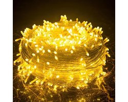 Lichtsnoer met Sterren - Decoratieve Verlichting - Feestelijke Sfeer Creëren - Waterdicht met Timerfunctie - 10 meter 100 LED