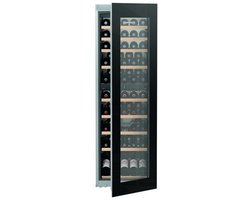 Liebherr EWTGB3583-21 wijnkoeler Vinidor Inbouw Zwart 83 flessen wijnklimaat kast met 2 temperatuur zones, wijnkoelkast voor 83 flessen