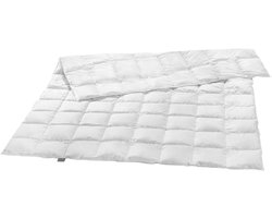 liebling 135 x 200 cm premium donzen dekbed | licht zomerdekbed | vulling van 100% dons en tijk van 100% katoen | Downpass- en Nomite-gecertificeerd | wasbaar op 60 graden | wit