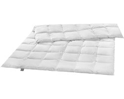 liebling 135 x 200 cm premium donzen dekbed | medium all-year dekbed | vulling van 100% dons en tijk van 100% katoen | Downpass- en Nomite-gecertificeerd | wasbaar op 60 graden | wit