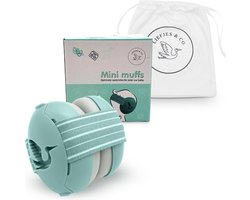 Liefjes & Co Baby - Verstelbaar Gehoorbescherming Voor Baby - Peuter - Kind - 23 dB - Blauw