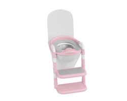 Liefjes & Co WC Verkleiner met Trapje - Potje Peuter - Toilettrainer Roze