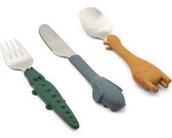 Liewood Bestekset - Tove All Together - Golden Caramel Mix