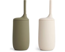 Liewood Dylan tuitbeker 2-pack Khaki sandy mix