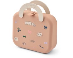Liewood Elara opvouwbare lunchbox - Mood / Pale Tuscany - 15x18x7 cm