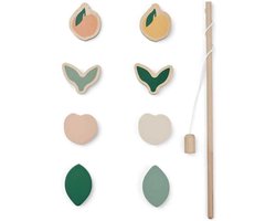 Liewood - Houten Hengelspel Sebastian - Speelgoed en spellen - PeachPale Tuscany Multi Mix