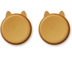Liewood - Kinderbord Mea (Set van 2) - Borden - RabbitGolden Caramel