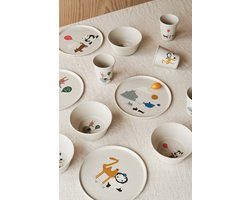 Liewood Kinderborden Set - Remco - Around The World/Sandy