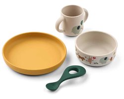 Liewood Kinderservies Set - Vivi - Around The World