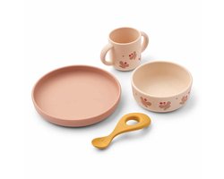 Liewood Kinderservies Set Vivi Butterfly Apple Blossom