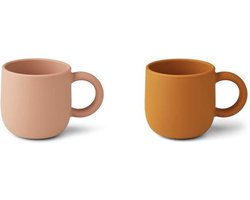 Liewood Merce drinkbekers Mustard/dark rose mix