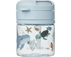 Liewood Pavia Tritan Rietjesbeker 280 ml - Sea Creature / Sandy