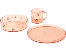 Liewood Siva Dinerset - Peach / Sea Shell