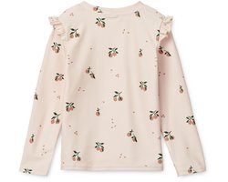 Liewood Tenley Printed Swim Tee Peach / Sea shell Maat 74