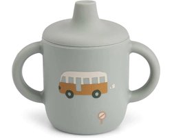 Liewood - Tuitbeker Neil - Drinkbekers - VehiclesDove Blue Mix