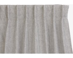 Lifa-Living - Beige Luxe Gordijnen - Verduisterend - Polyester - met 10 Ophanghaken - 150 x 260 cm