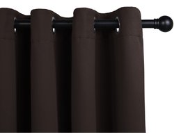Lifa-Living - gordijn - bruin - verduisterend - geluidswerend - 100% polyester - 250x150cm