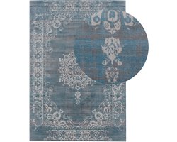 Lifa Living Vintage Vloerkleed - Classic - 160x230cm - Grijs/Blauw