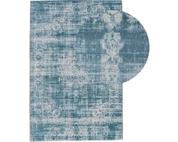 LIFA LIVING Vloerkleed - Classic - 133x200 cm - Licht Blauw
