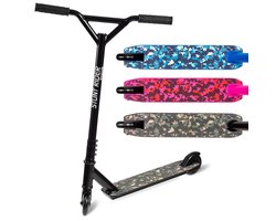 LifeGoods StuntRider - Stuntstep - Step 8+ Jaar - 100mm Wielen - Jongens/Meisjes - Zwart