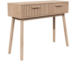 Lifero Sidetable - Gangtafel - Dressoir - Console Tafel - Hal/Woonkamer - 100x35x80cm - Hout - Kantoortafel - Make-up Tafel
