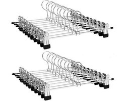 Life’s Green® - Broekhangers - 20 stuks - Broekhanger met knijpers - Kleerhangers