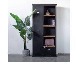 Lifestyle Lockerkast Klein Zwart - Giga Meubel