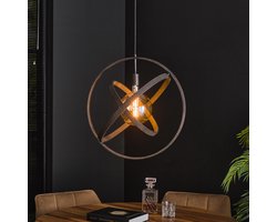LifestyleFurn Hanglamp Marshay Artic Black - Artic zwart
