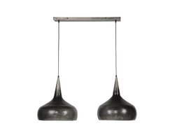 LifestyleFurn Industriële Dubbele Hanglamp 'Jessica' Ø40cm