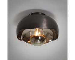 LifestyleFurn Plafondlamp Gianfranco Ø35cm - Zwart Nikkel