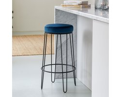 LifestyleFurn Ronde Bijzettafel Ericha - Teakhout - Set van 2 stuks