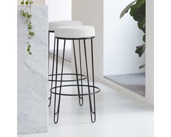 LifestyleFurn Vloerlamp Dain - 120cm - Mangohout