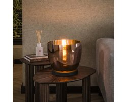 LifestyleFurn Vloerlamp/Tafellamp Mikado Koper glas, 27cm hoog