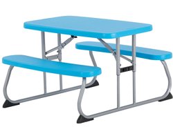 Lifetime® Kindertafel Opvouwbaar - Picknickset voor binnen en buiten - Blauw