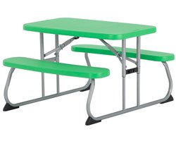 Lifetime® Kindertafel Opvouwbaar - Picknickset voor binnen en buiten - Groen