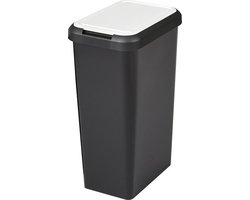 LIFT TOUCH PAPIER & Kleur zwart met 45L WIT TOP