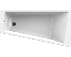 Ligbad Allibert Spacy 170x90 cm Rechts Asymmetrisch