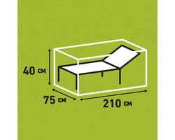 Ligbank beschermhoes luxe 210 x 75 x 40 cm