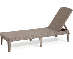 Ligbed tuin strandligstoel vrijetijdsligstoel - Allibert Zonneligstoel